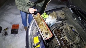 Замена прокладки клапанной крышки лада калина 8 клапанов