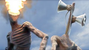 Сиреноголовый против Фантома огня. Они существуют