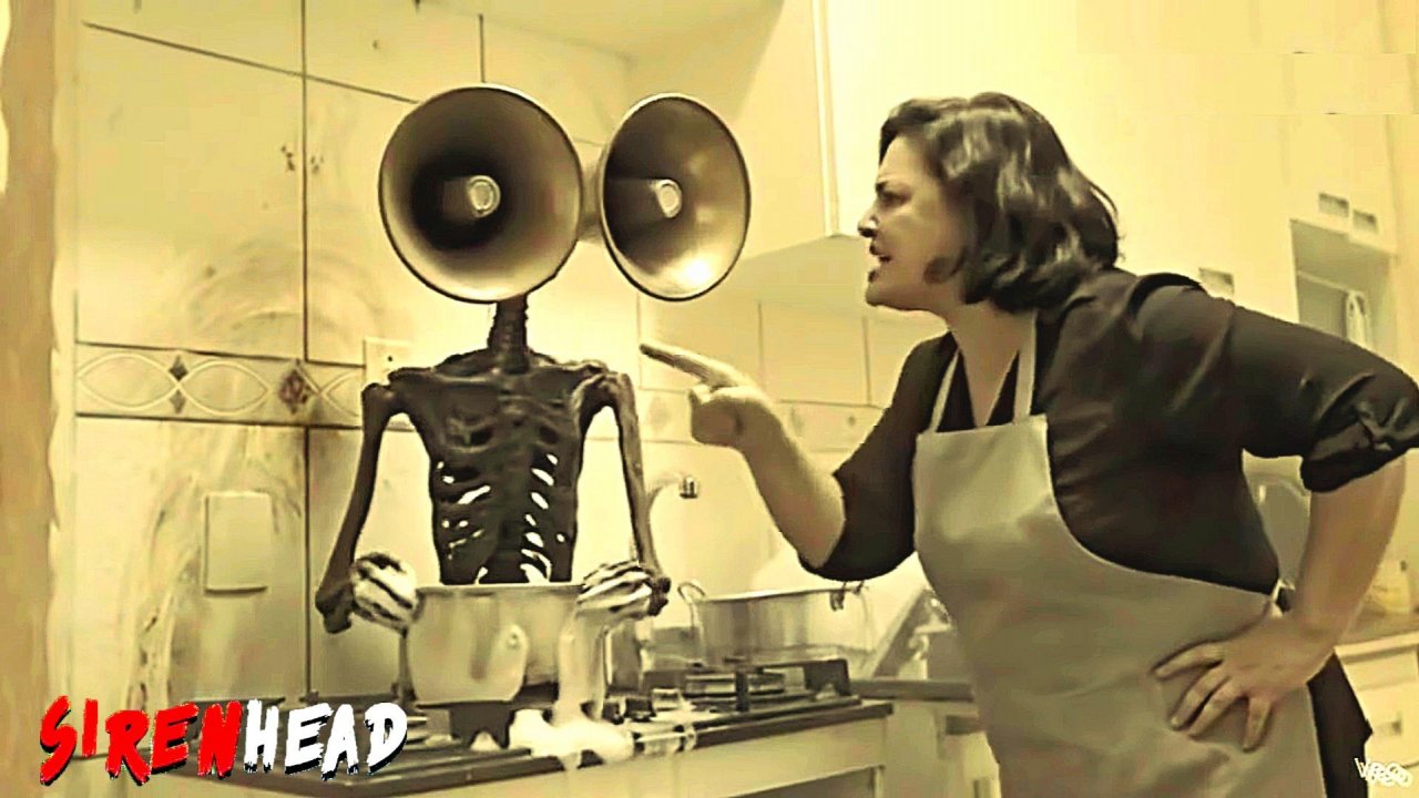 📢 СИРЕНОГОЛОВЫЙ 📢 - И ЕГО ЖЕНА. SIREN HEAD В РЕАЛЬНОЙ ЖИЗНИ.