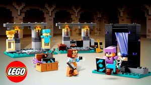 LEGO Minecraft 21252 Оружейная палата Обзор набора лего майнкрафт