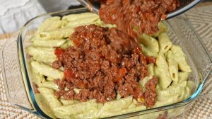 Таких вкусных макарон я еще не ела! Вкусный ужин за 15 минут! Макароны с фаршем В СЛИВОЧНОМ СОУСЕ.