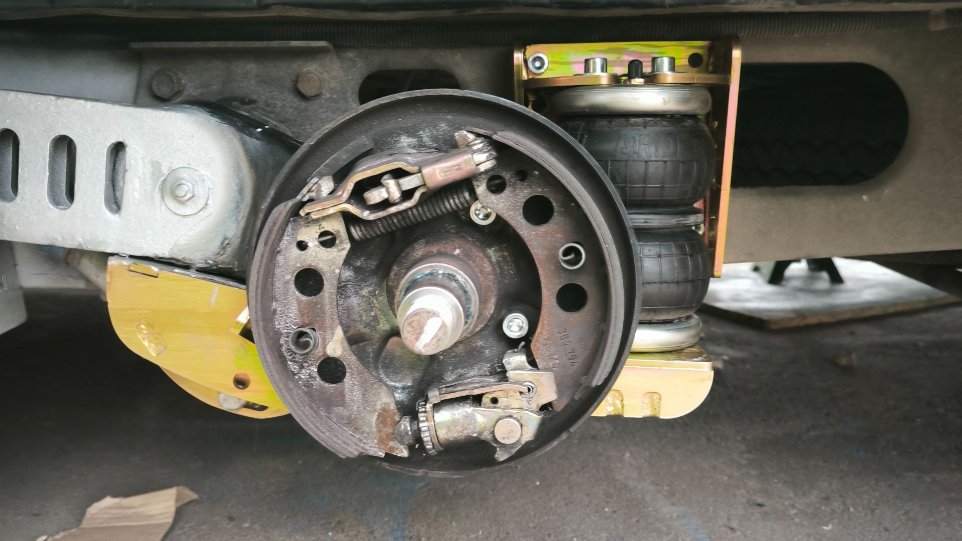 новый хелпер подушка сзади без сварки