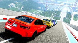 Эпические прыжки на высокой скорости – BeamNG Drive / CrashBoomPunk