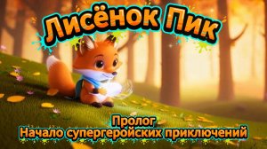 Лисёнок Пик — Начало супергеройских приключений!