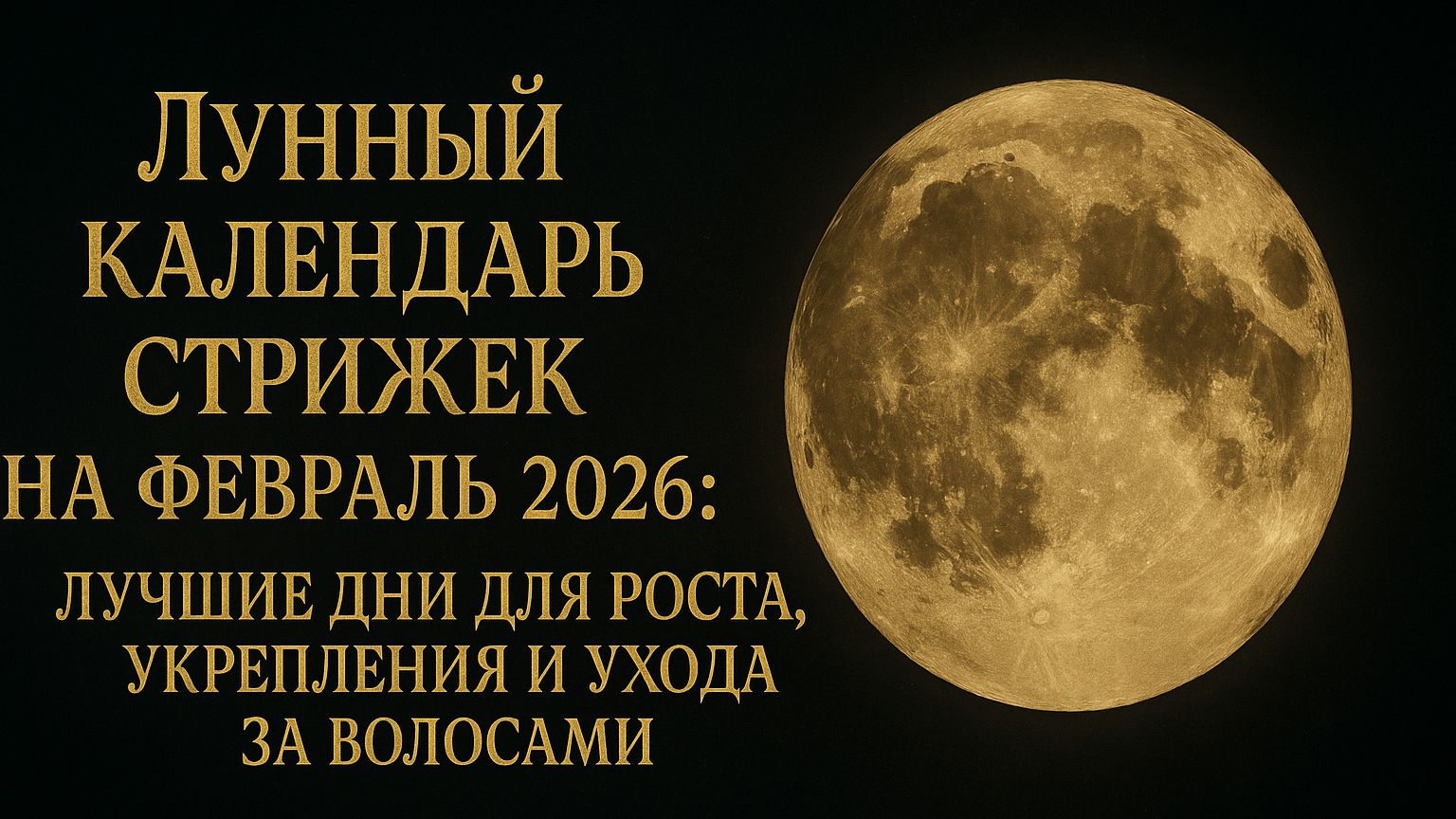 «Лунный календарь стрижек на февраль 2026: лучшие дни для роста, укрепления и ухода за волосами 🌕✨» смотреть онлайн