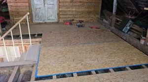 Старый дом меняется — ремонт за копейки своими руками, мечтаю об окнах #хочувдеревню #хутор