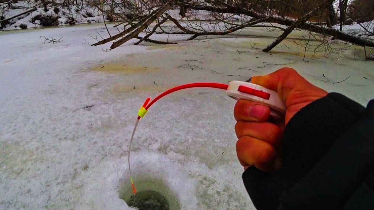 ЭТО Я УДАЧНО ПОПАЛ НА КЛЁВ! ДИКАЯ РЕЧКА ПОЛНАЯ РЫБЫ! Рыбалка на жерлицы и мормышку 2026
