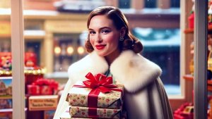 Ретро Рождество в стиле 50-х