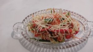 Подбираем блюда для праздничного стола.  Салат _по-восточному_  для диабетиков