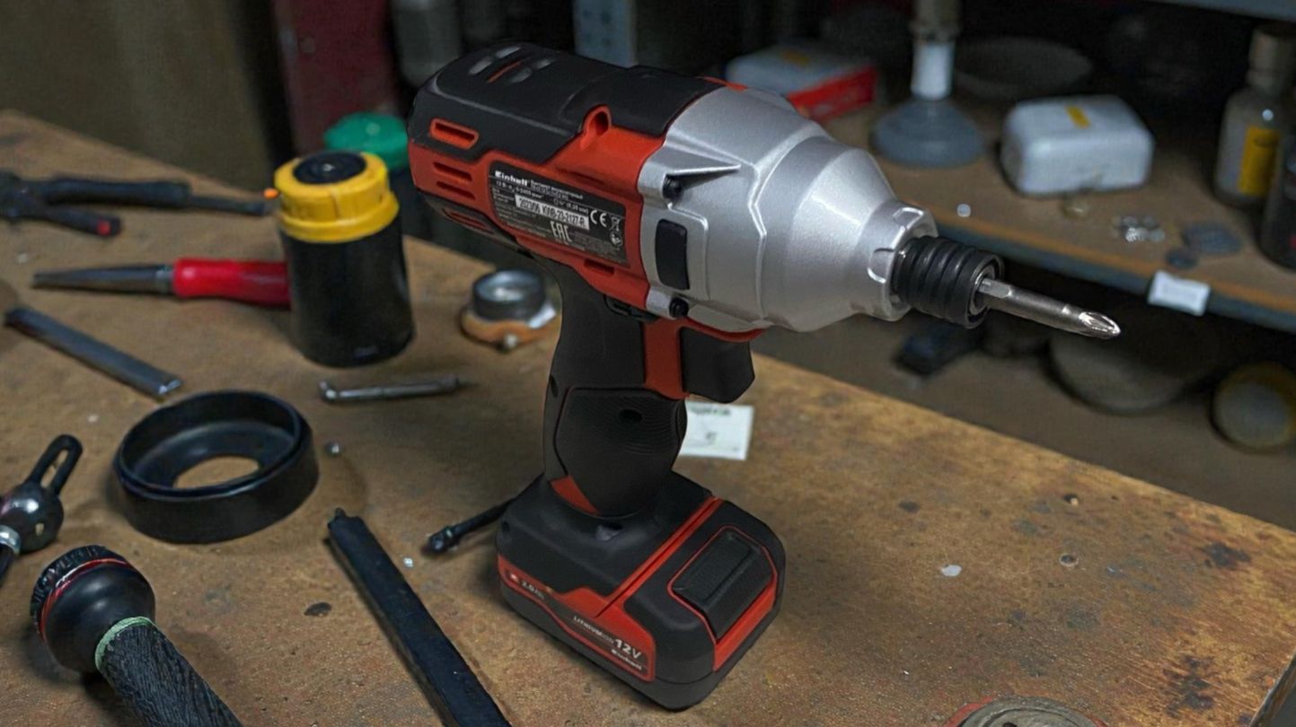 Распаковка и обзор винтоверта Einhell TE-CI 12 Li