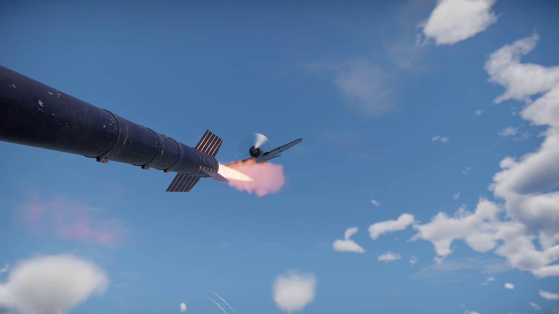 Tiny Tim против противовоздушной обороны в War Thunder