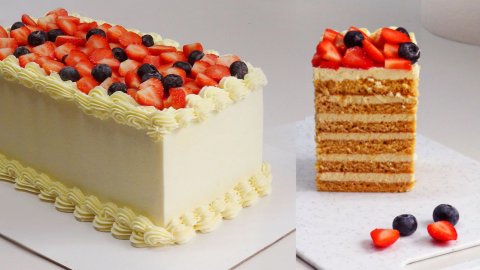 Роскошный Праздничный торт/ Большой-потому что быстро съедается