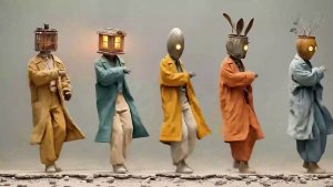 Улицы цвета шафрана