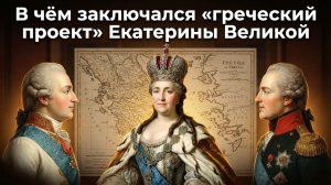 В чём заключался «греческий проект» Екатерины Великой