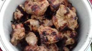 Шашлык из свинины с уксусом и луком по рецепту из СССР, очень вкусный и сочный