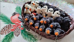 Бешеные крючки 6.0. Отчёт за 10 неделю.Нарисовала шедевр. Брелоки 5 минутки. #БешеныеКрючки