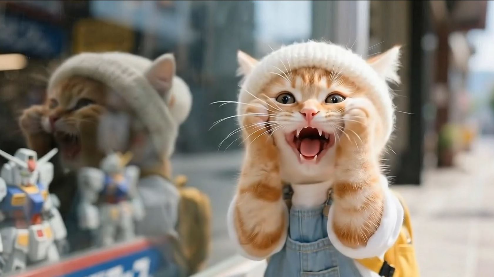 💕Котенок Джинджер хочет купить робота Рандама 💕, Мама-кошка решает задачу на 100 баллов | Смешные