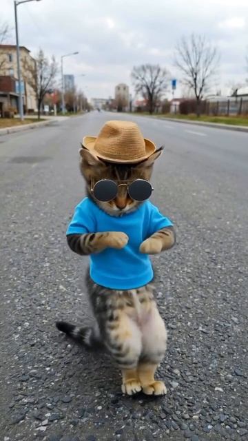 #видеооткрытка #животные #ии #нейрокотики #нейросеть #котики #смех #юмор #топ #врек #ai #katyboro