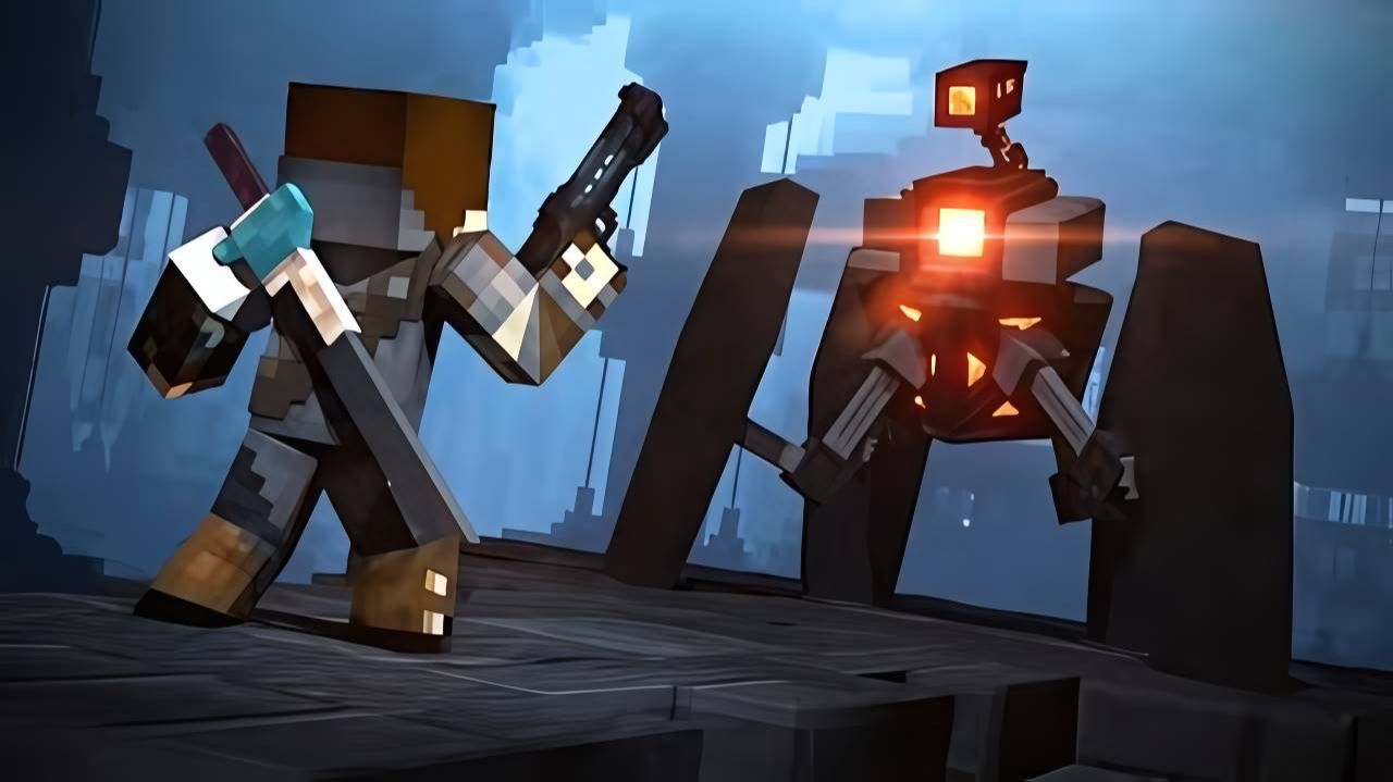 Разделенные миры 2 (Майнкрафт анимация)