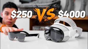 Очки дополнительной реальности за 250 долларов ПРОТИВ очков  за 4000 долларов - RayNeo Air 3S Pro