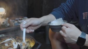 Rey camp 캠핑_브이로그_단_1초도_쉬지_않고_내리는_빗소리_폭우_우중캠핑