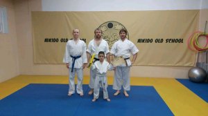 я сдал на жёлтый пояс по айкидо