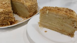 Убрались с Машей у родителей _ Торт "Баядерка "