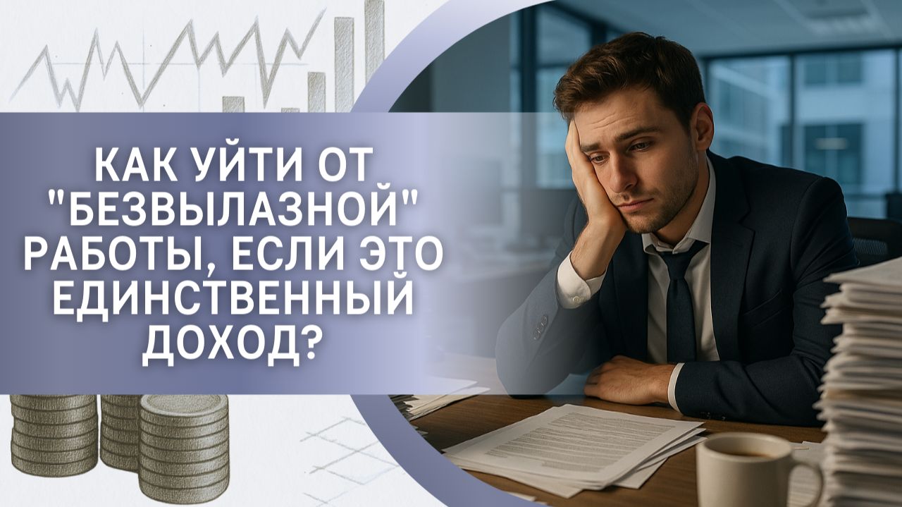 Как уйти от "безвылазной" работы, если это единственный доход?