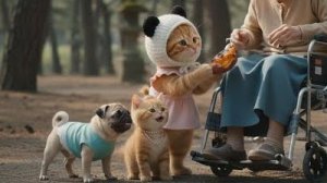 Мультики для детей, котики  мультфильмы