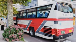 Путешествие в Японию.  Автобус до Саппоро из аэропорта Титосэ. Часть 27