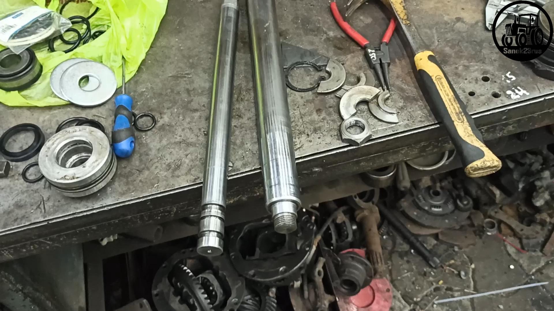 СЛАБЫЙ шток ГИДРОЦИЛИНДРА  (переделка) #Фсёпро100 смотреть онлайн