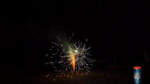 Уличный конусный фонтан FPF145 - ЗИМНЯЯ ЗАБАВА - время работы 65 сек. #pyrotehnik63