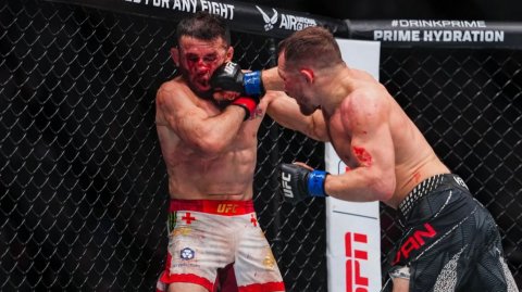 Пётр Ян - Мераб Двалишвили 2. Полный бой. UFC 323