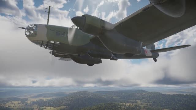 Эпическая ковровая бомбардировка Pe-8 — уничтожение танков противника в War Thunder!