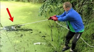 АБАЛДЕЛ от УЛОВА в БОЛОТЕ, УДАЧНО ЗАКИНУЛ Поисковый МАГНИТ, Почаще бы ТАК Везло!!!