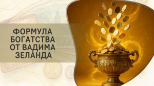 Формула богатства от Вадима Зеланда