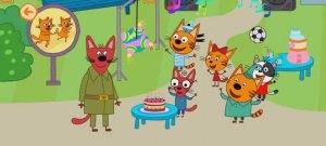 Три Кота Мультфильм День рождения