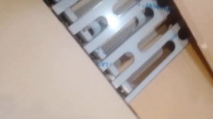 распаковка декоративной решетки для банной печи. зеркальный шик