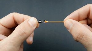 Надежный  рыболовный узел для вертлюга