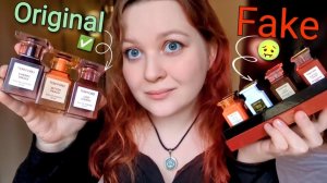 АСМР Распаковка паленых миниатюрок Tom Ford и сравнение с оригиналом 🍒 ASMR unboxing