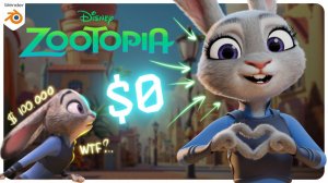 КАК Я сделал Джуди из Зверополис в Blender – ПОЛНЫЙ процесс