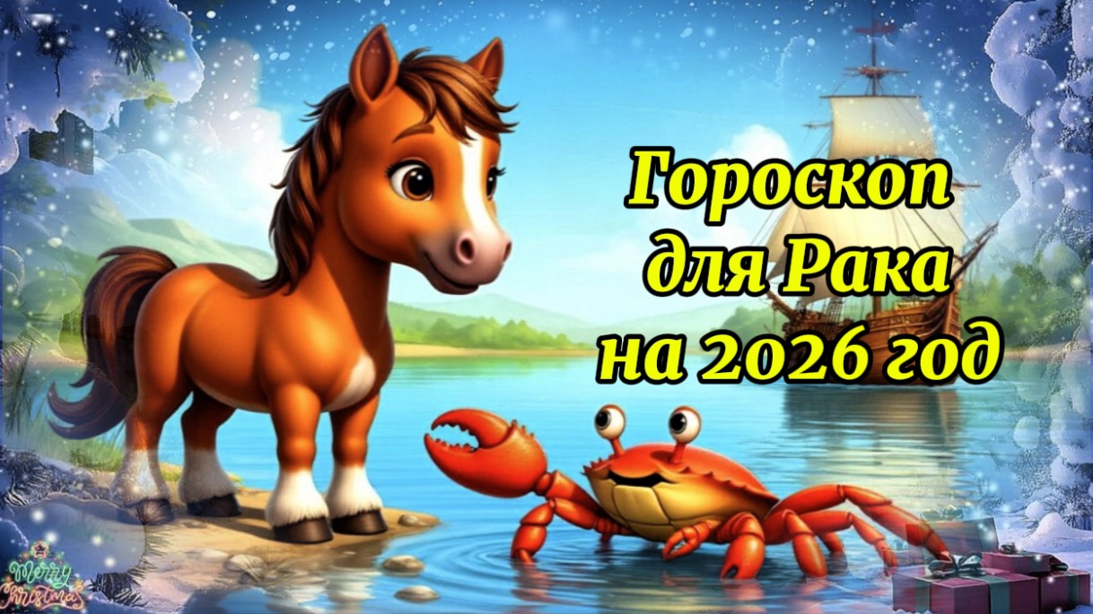 Гороскоп для Рака на 2026 год. Гороскоп на 2026 год. Гороскоп для Рака в год Лошади.