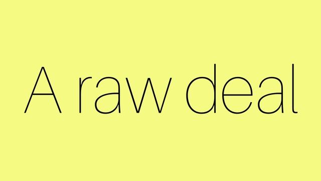 Сырая сделка?!?!?!