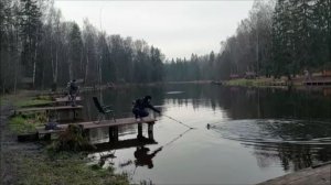 Сегодня поимок больше на стационарные снасти. Клёвое место, Лосиный остров, верхний водоём.