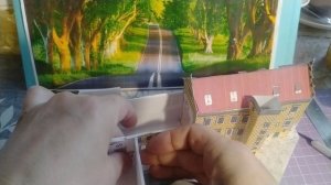 Дворец из бумаги своими руками