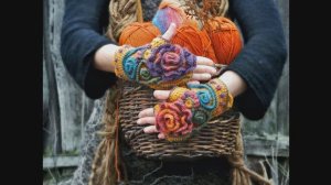 2 инструмент меланжевая пряжа и дополнительные цвета для вязания фриформ