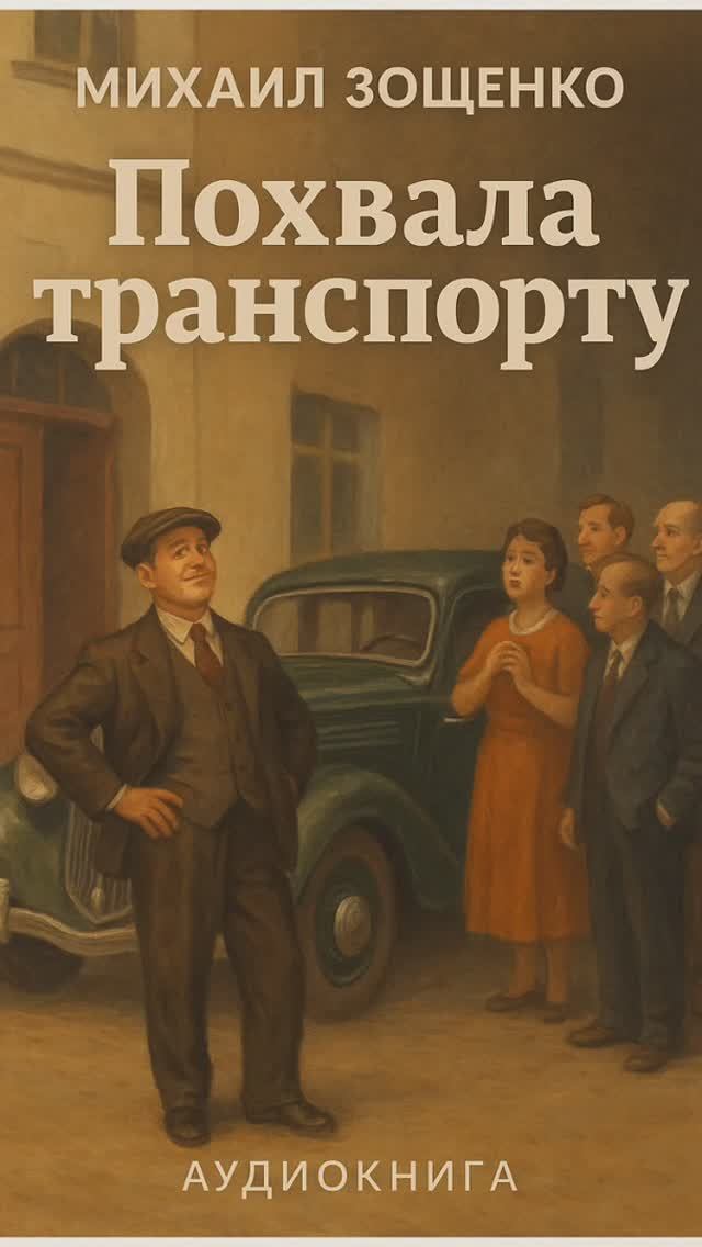 Зощенко — «Похвала транспорту» | Аудиокнига • читает Сергей