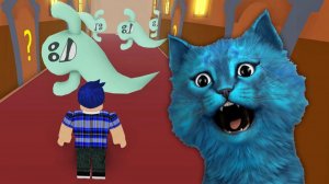 ДОМ С ПРИВИДЕНИЯМИ В РОБЛОКС !!! КОТЁНОК ЛАЙК ROBLOX The Haunted House Obby