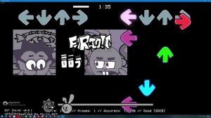 фнф мод крош против Тимофея.