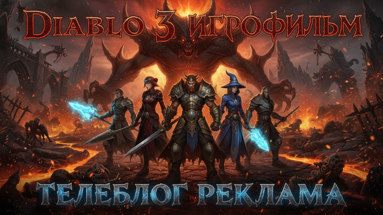 Diablo 3 Игрофильм. Часть 3 смотреть онлайн